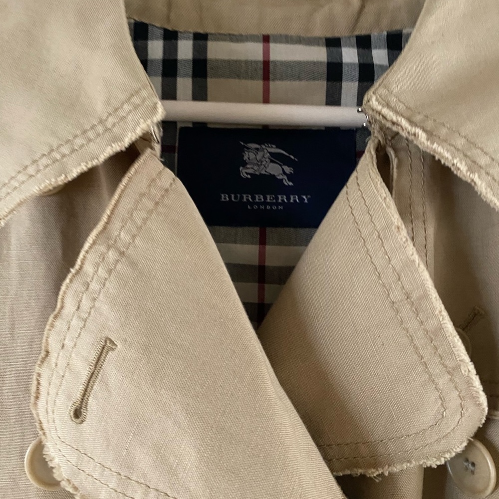 BURBERRY LONDON WOMENS TRENCH COAT